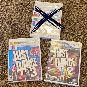 COPY - 2 WII games JUST DANCE